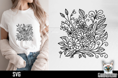 Flower Svg, Flower Meadow Svg, Wildflower Svg Product Image 1