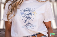 Retro Summer Beach Png Product Image 5