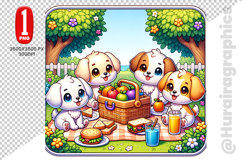 Cute Dog Clipart - PNG File Product Image 2