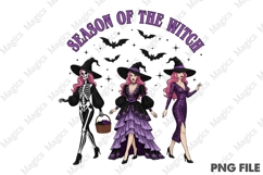 Halloween Witch PNG Sublimation Bundle Product Image 11