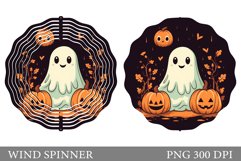 Cute Ghost Spinner. Cute Pumpkin Spinner. Halloween Spinner Product Image 1
