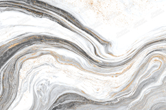 White Grey Gold Swirl Marble Background Texture Arty Product Image 1