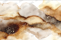 Neutral Brown Watercolor Texture Background for Craft Product Image 1