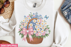 Happy Mothers Day Floral PNG Product Image 2