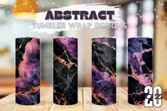 Purple Marble Tumbler Template, Glitter Tumbler Designs Product Image 1