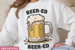Beer ed PNG, Funny Puns Sublimation PNG Product Image 2