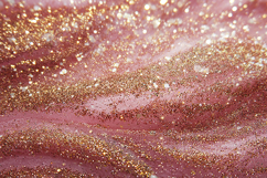 A pink and gold glittery surface with a textured background Product Image 1