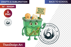 Back to School buddy PNG Clipart, Teacher Classroom Decor Product Image 1