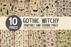 Witchy Botanical Junk Journal Pages Product Image 1