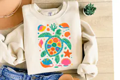 Turtle Svg | Svg Files for Cricut | Shirt Svg Product Image 2