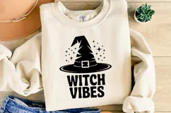 Witch Vibes Svg | Halloween Svg | Shirt Svg Product Image 2