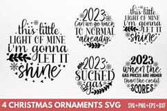 Christmas Ornaments SVG Product Image 1