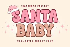 Santa Baby - Cute Groovy Font Product Image 1