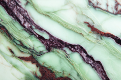 A green marble texture with brown and black veins Product Image 1