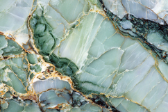 A green marble with gold veins Product Image 1