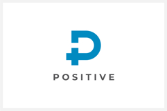 Positive - Letter P Logo Design Vector Template Product Image 1