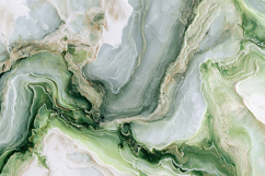 A beautiful green and white marble texture with swirling Product Image 1