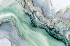 A beautiful green and white marble texture Product Image 1