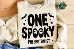 One Spooky Phlebotomist Svg | Halloween Svg | Shirt Svg Product Image 2