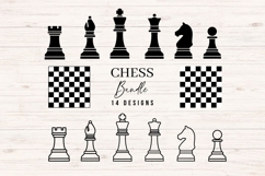 Chess SVG Bundle Chess Pieces and Board Cut Files SVG Product Image 1