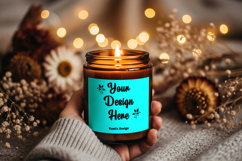 Photorealistic candle mockup scene Product Image 2