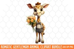 Romatic Gentleman Animal clipart Product Image 1