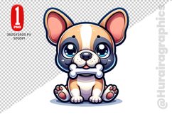 Cute Dog Clipart - PNG File Product Image 1