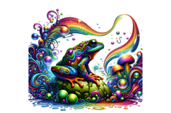 Cute Frog Clipart - PNG File Product Image 2
