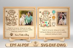 Personalized Best Dog Dad sign Svg, Dog lovers sign Svg Product Image 1