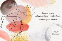 Watercolor abstraction collection 150 and more elements Product Image 1