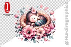 Cute Peacock Clipart - PNG File Product Image 1