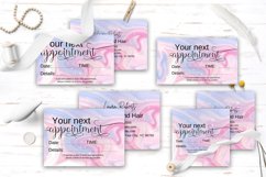 Pink and Blue DIY Appointment Reminder Template Product Image 2