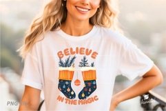 Christmas Vibes Hand Drawn PNG Sublimation Bundle Product Image 11