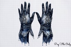 Gothic Spooky Winter Clipart Bundle PNG Product Image 8