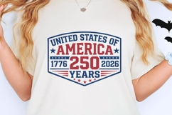 United States Of America 250 Years Svg, Fourth Of July Svg. Product Image 2