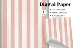 Stripe Pattern Background Gift Wrap Wallpaper Digital Paper Product Image 1