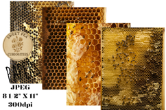 Bee, Hives, Bee Journal, Papers, Junk Journal Product Image 1