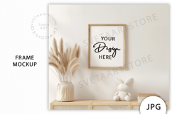 Frame Mockup, Baby Room Mockup JPG Product Image 1