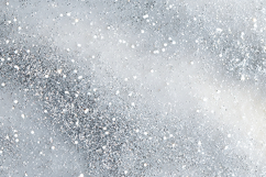 Sparkling silver &amp; white textured with small particles Product Image 1