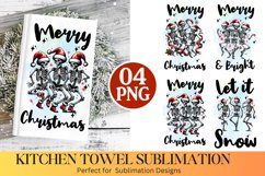 Christmas Kitchen Towel - Christmas Towel Design Product Image 1