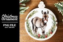 Baby Farm Animals PNG Christmas Ornaments or Coasters Product Image 23