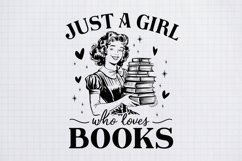 Retro Girl Quotes PNG Sublimation, Retro Girl Quotes Png Product Image 1