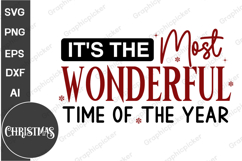 It&#039;s The Most Wonderful Time Of The Year SVG PNG Product Image 2