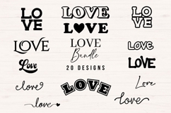 LOVE SVG Bundle, Love Word SVG, Valentine SVG Product Image 1
