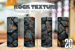 Abstract Tumbler Sublimation Designs, Rock Tumbler Wrap Product Image 1