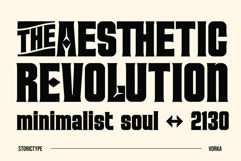 VORKA - Headline Display Typeface Product Image 14