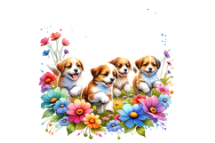 Cute Dog Clipart - PNG File Product Image 1
