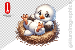 Cute Eagle Clipart - PNG File Product Image 2