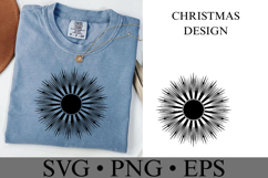 Sunburst Svg | Christmas svg | Shirt Svg Product Image 2