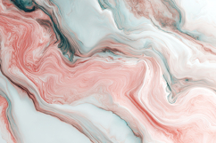 A marble with swirling pink and blue hues Product Image 1